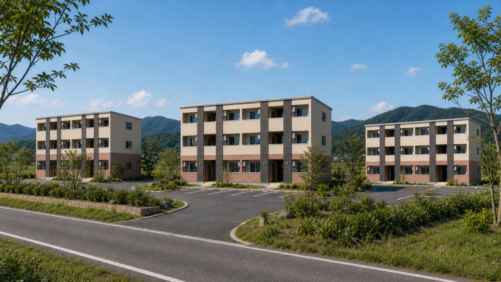集合住宅の外観